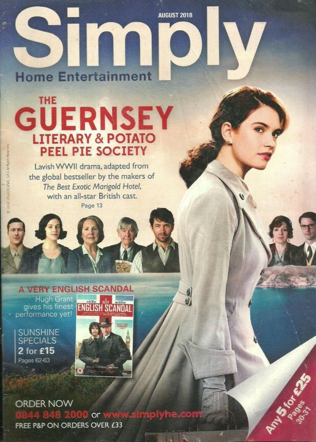 SIMPLY HOME ENTERTAINMENT magazine side cover  August 2018