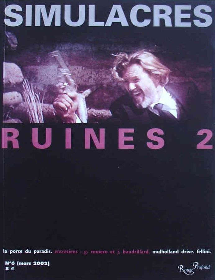 SIMULACRES magazine side cover Issue 6 March 2002
