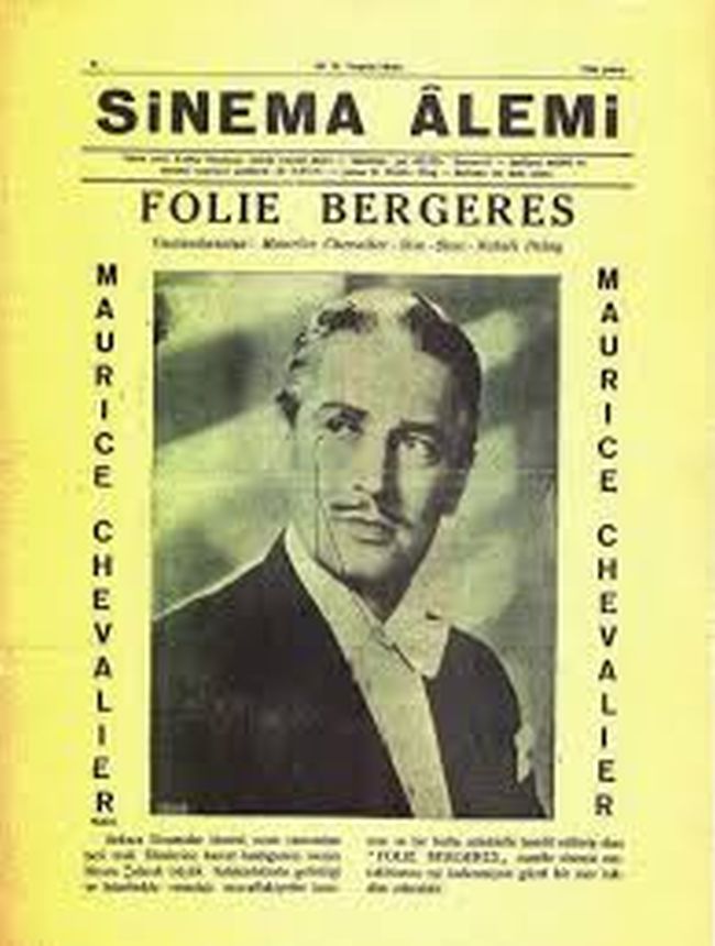 SINEMA ALEMI magazine side cover   1935