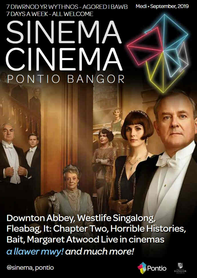 SINEMA CINEMA magazine side cover  September 2019