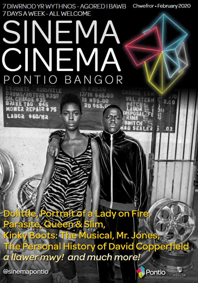 SINEMA CINEMA magazine side cover  February 2020
