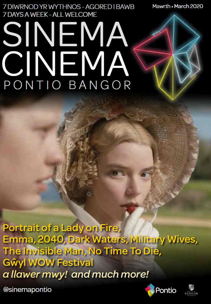 SINEMA CINEMA magazine side cover  March 2020