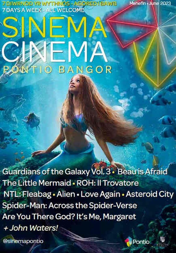 SINEMA CINEMA magazine side cover  May/June 2023