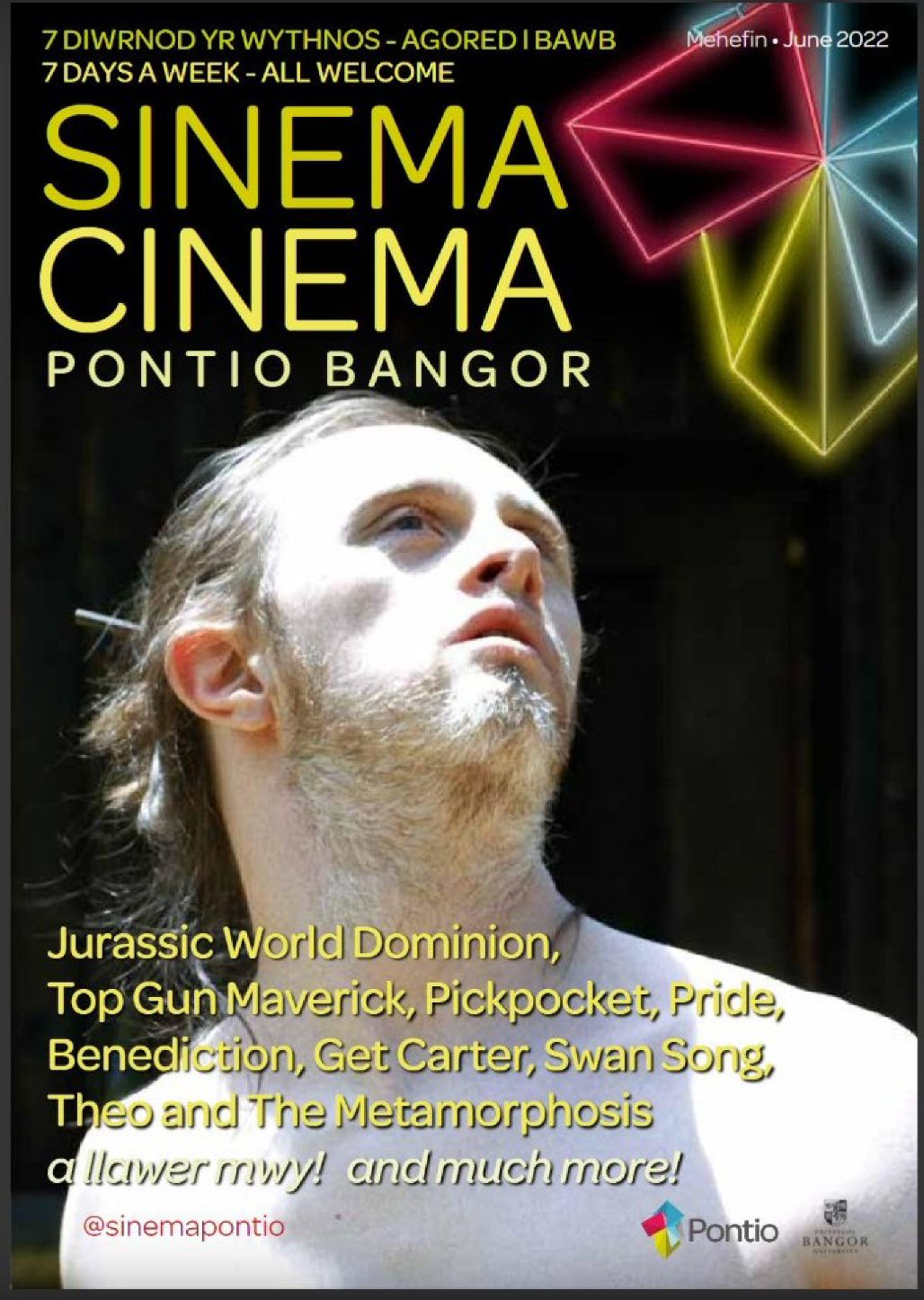 SINEMA CINEMA magazine side cover  June 2022