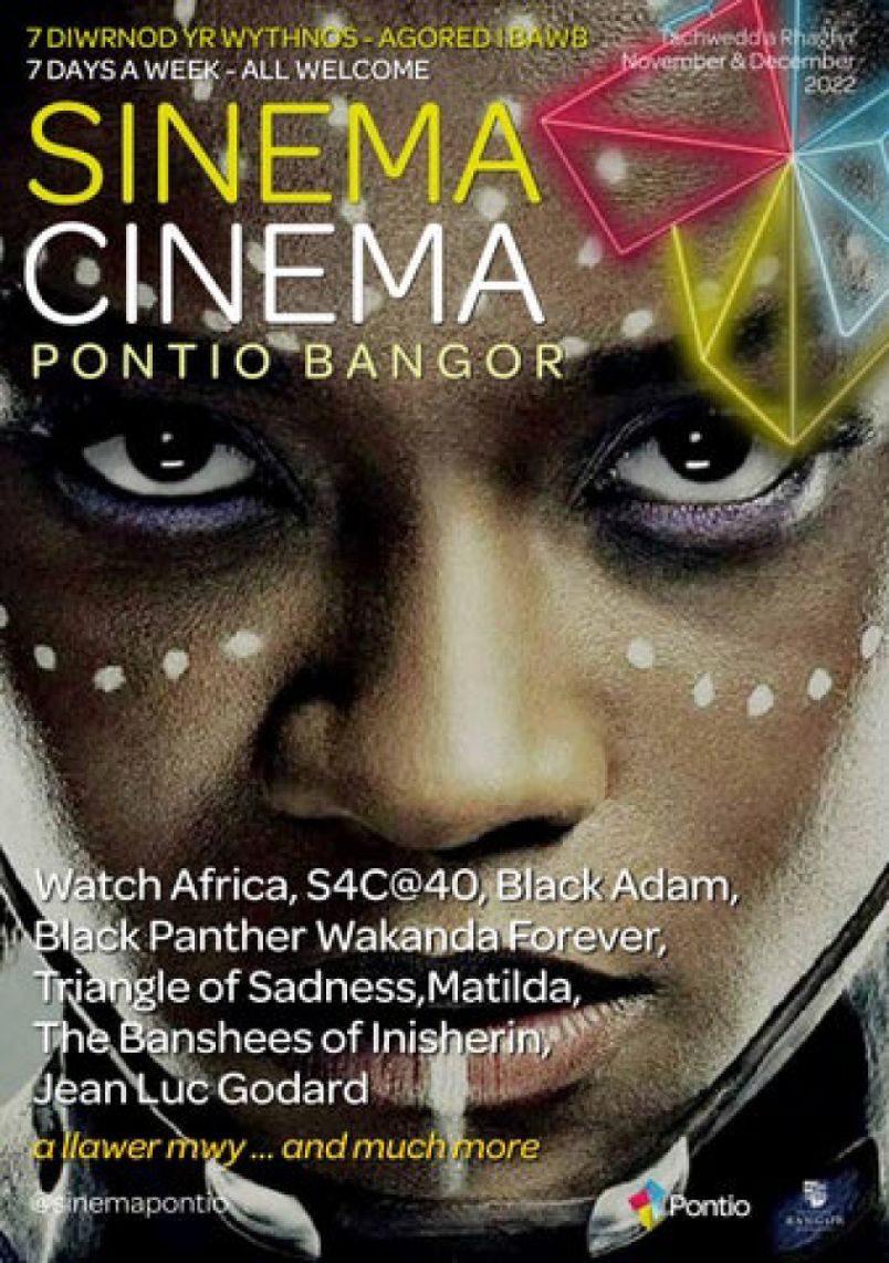SINEMA CINEMA magazine side cover  November/December 2022