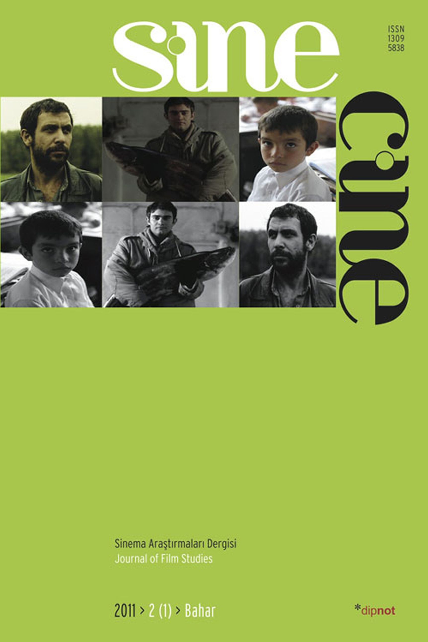 SINECINE magazine side cover  Vol 2 No  1 Spring 2011