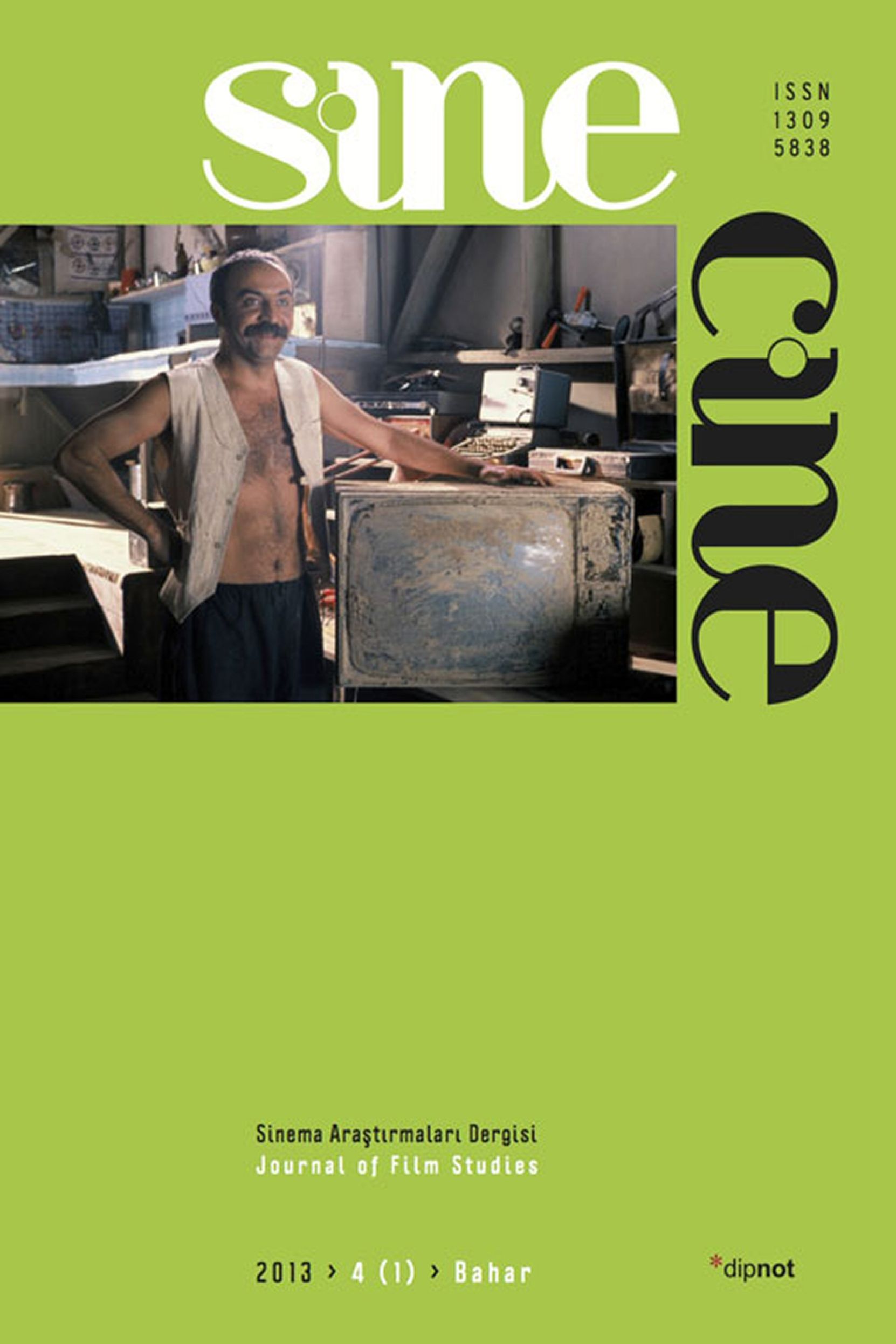 SINECINE magazine side cover  Vol 4 No  1 Spring 2013