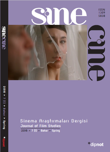 SINECINE magazine side cover  Vol 7 # 1 Spring 2016