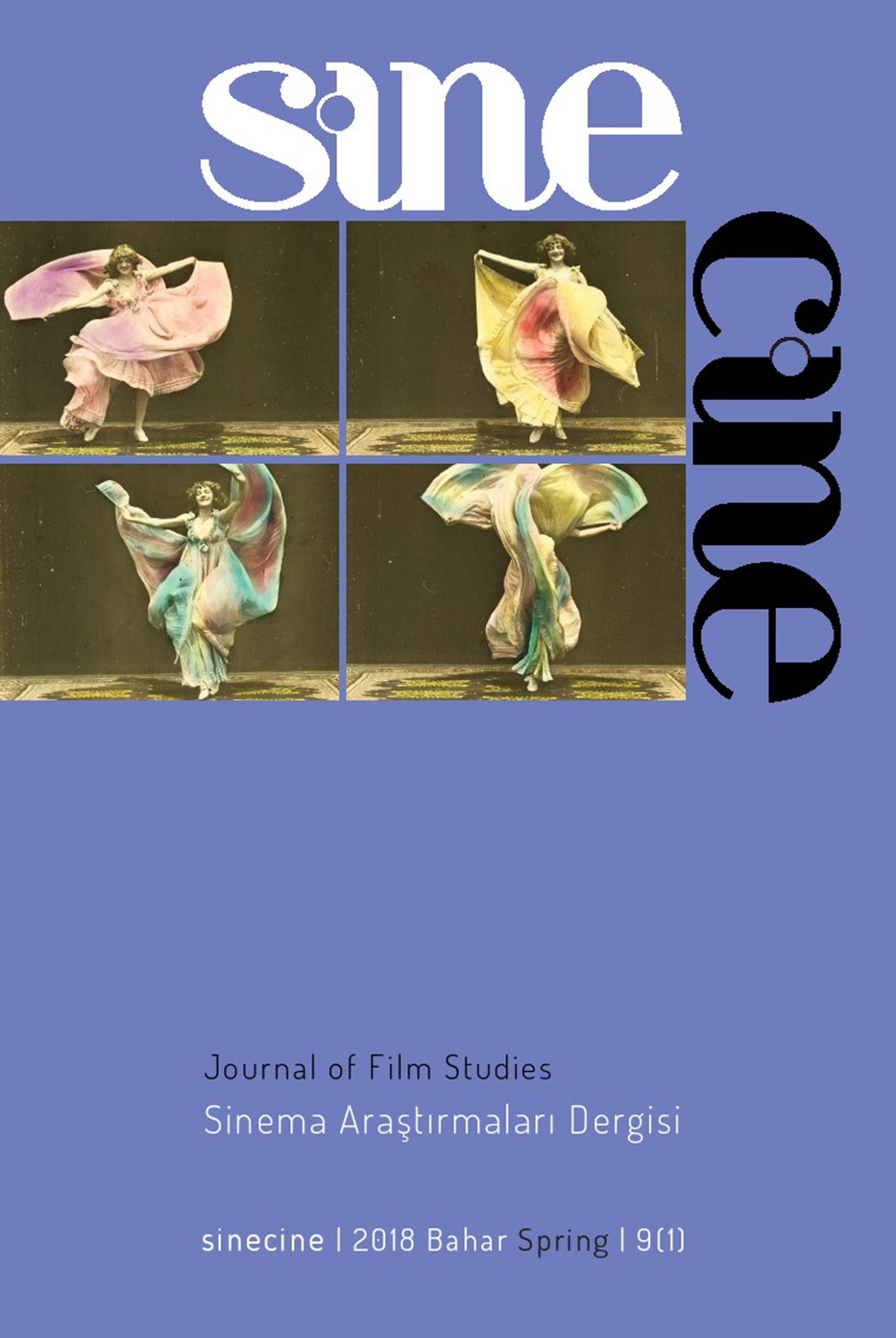SINECINE magazine side cover  Vol 9 No  1 Spring 2018
