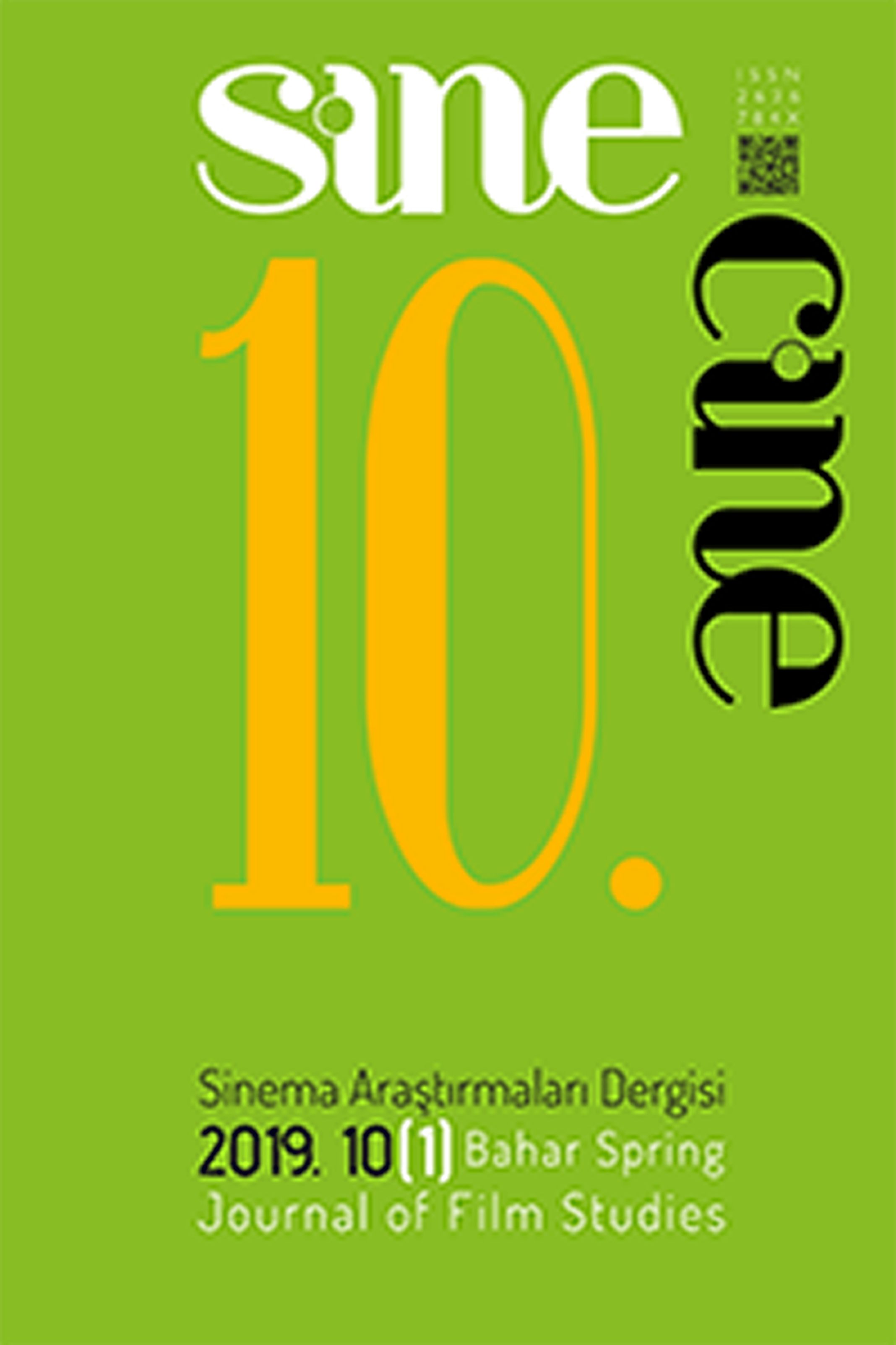 SINECINE magazine side cover  Vol 10 No  1 Spring 2019