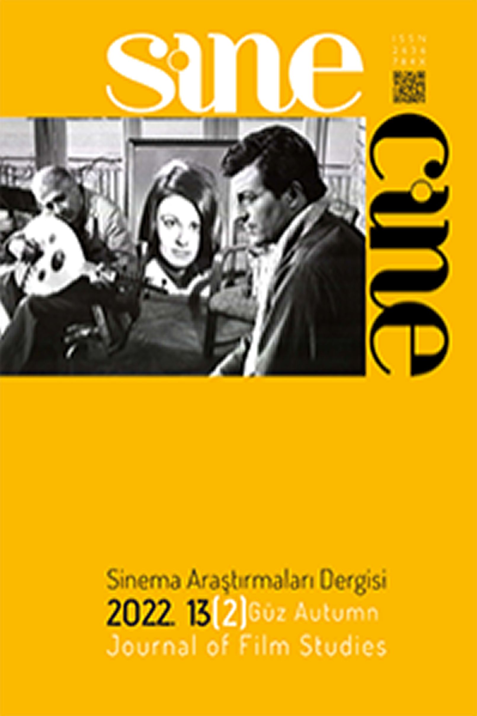 SINECINE magazine side cover  Vol 13 No  2 Autumn 2022