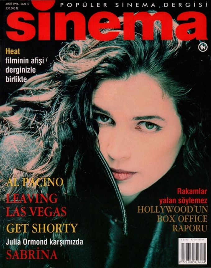 SINEMA magazine side cover Issue 17  March 1996