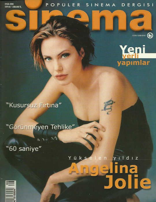 SINEMA magazine side cover Issue 66 September 2000