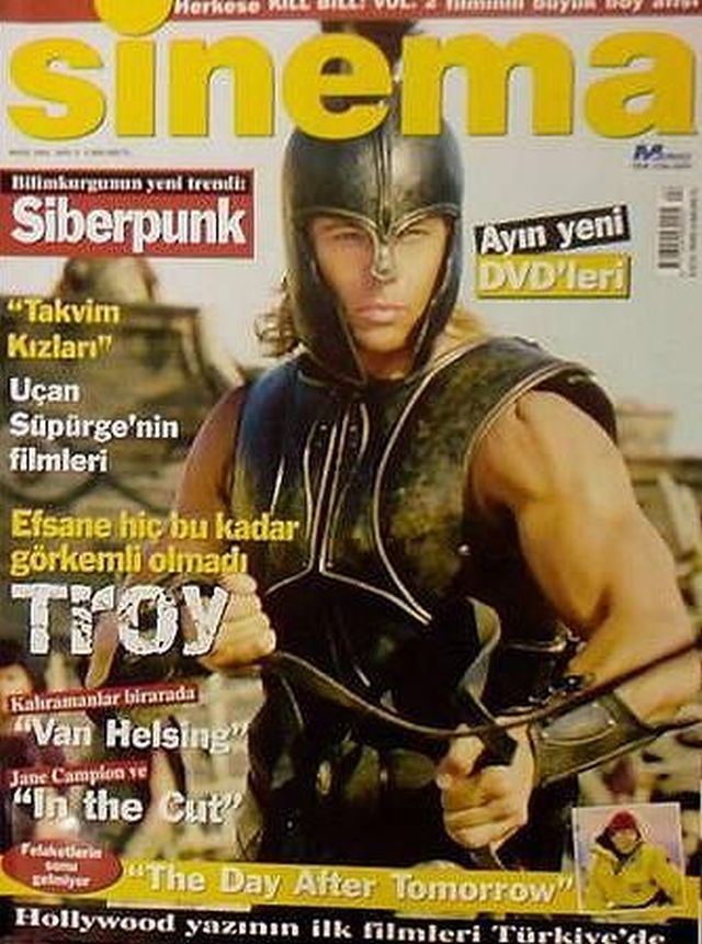 SINEMA magazine side cover May 2004