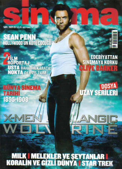 SINEMA magazine side cover May 2009