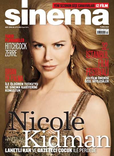 SINEMA magazine side cover April 2013