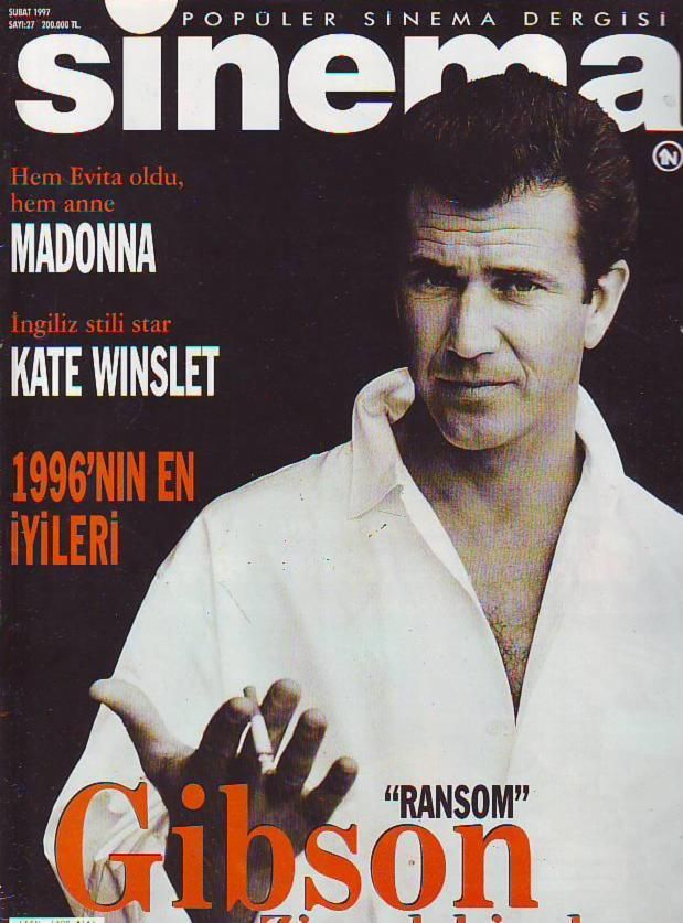 SINEMA magazine side cover Issue 27 February 1997