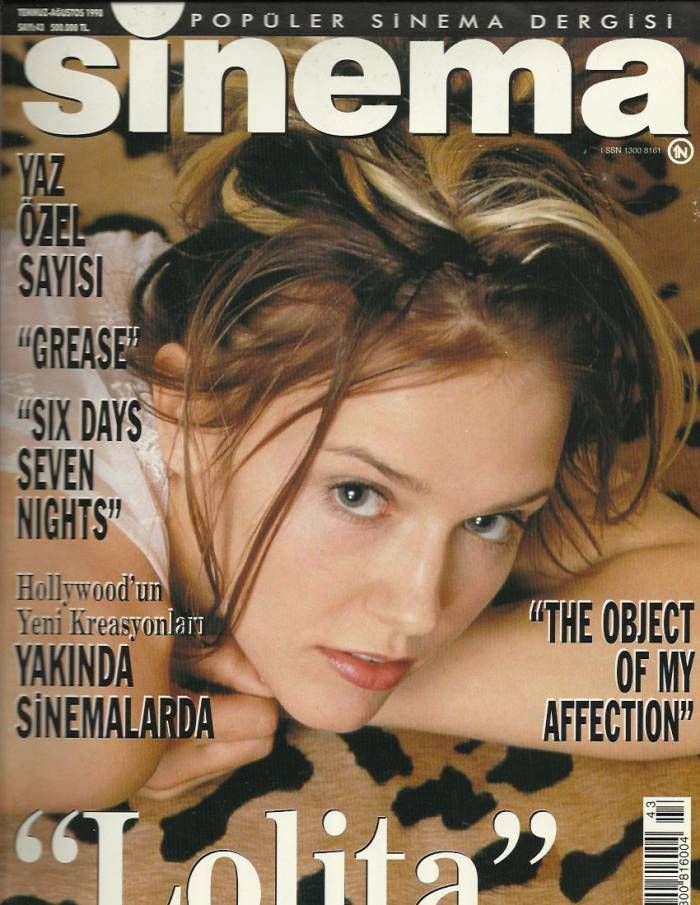 SINEMA magazine side cover Issue 43 July-August 1998