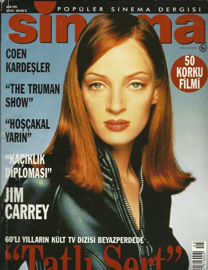 SINEMA magazine side cover Issue 45 October 1998