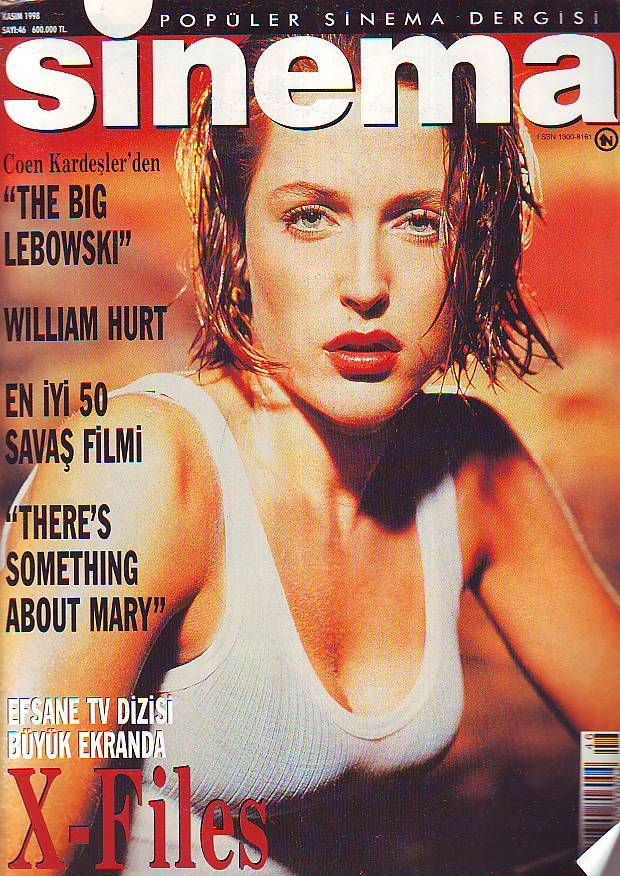 SINEMA magazine side cover Issue 46 November 1998