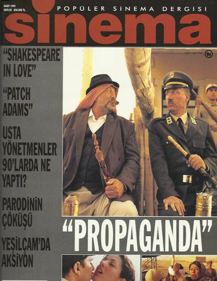 SINEMA magazine side cover Issue 50 March 1999