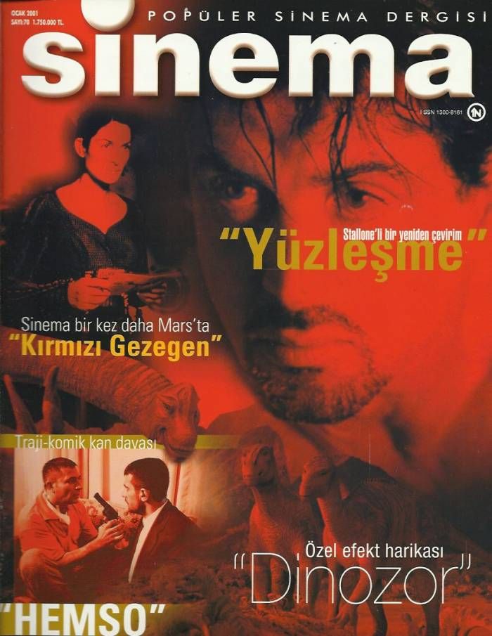 SINEMA magazine side cover Issue 70 January 2001