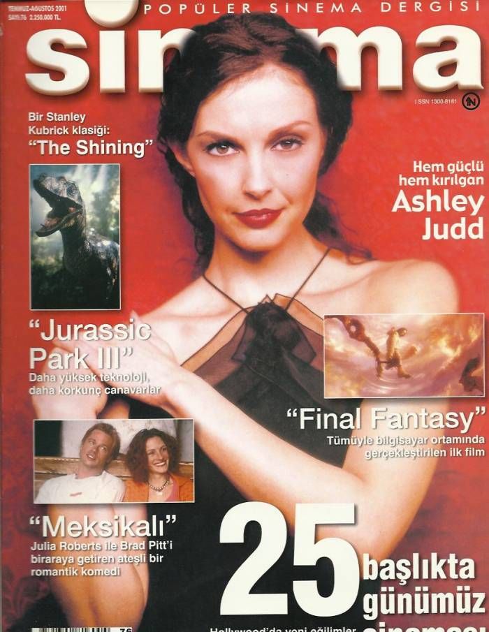 SINEMA magazine side cover Issue 76 July/August 2001