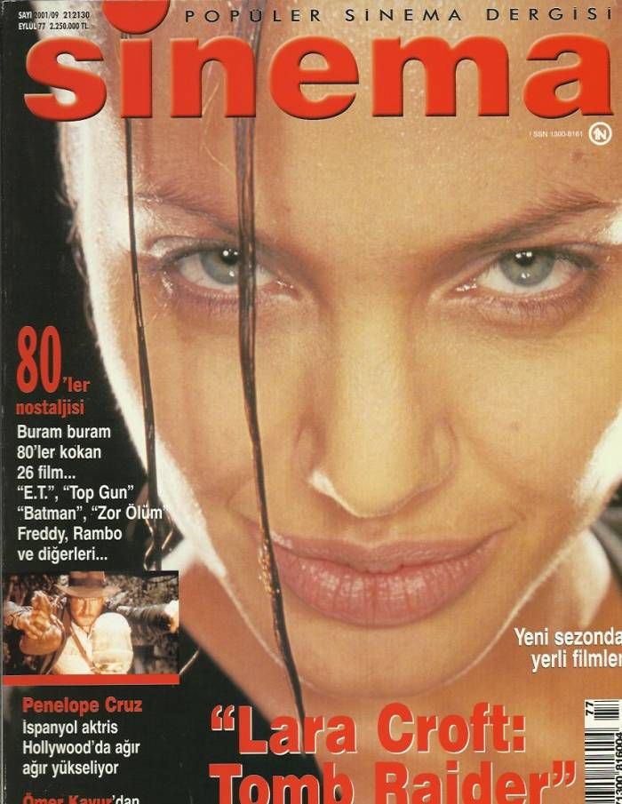 SINEMA magazine side cover Issue 77 September 2001