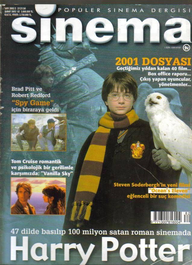 SINEMA magazine side cover Issue 82 February 2002