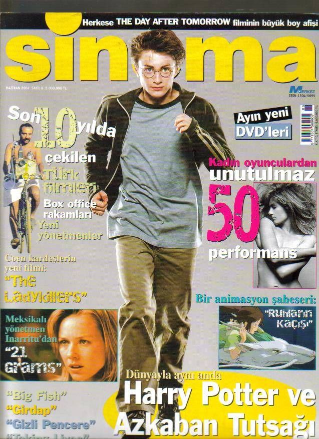 SINEMA magazine side cover June 2004