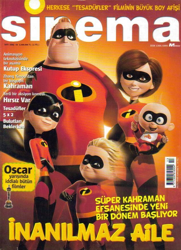 SINEMA magazine side cover January 2005