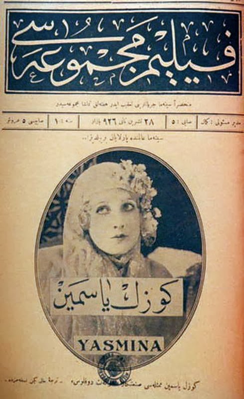 SINEMA MIHVERI magazine side cover 24 April 1926