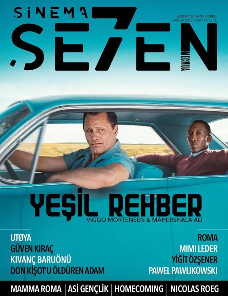 SINEMA SE7EN magazine side cover Issue 1  December 2018