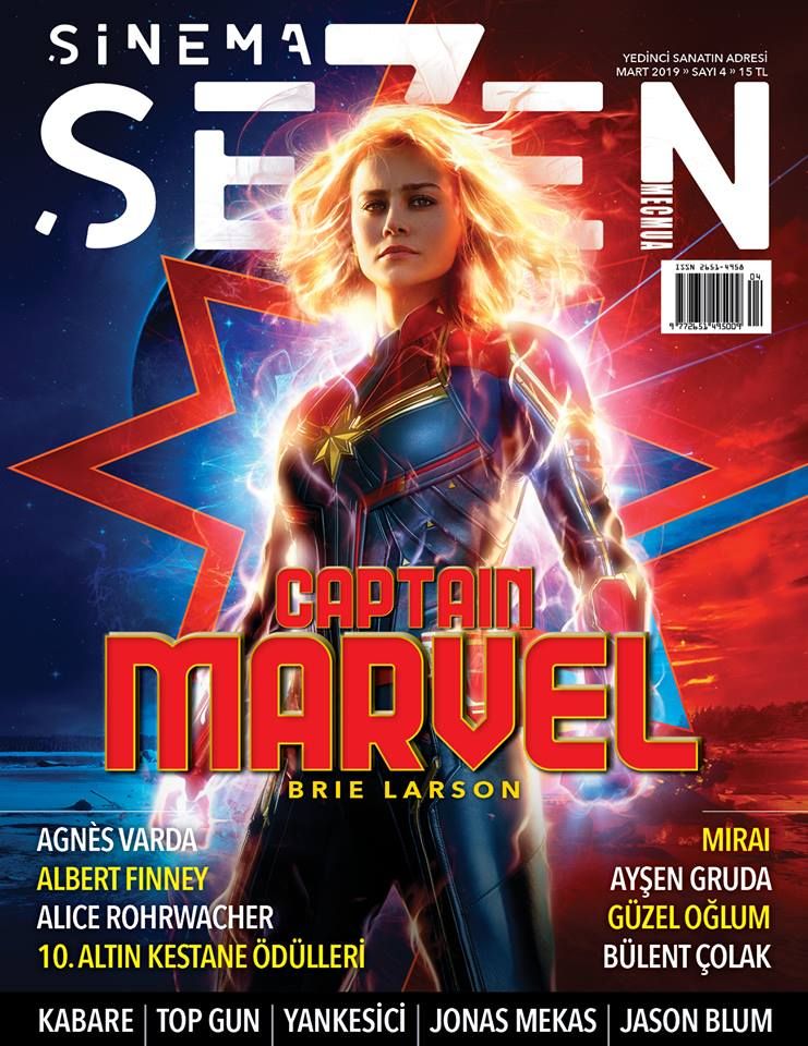 SINEMA SE7EN magazine side cover Issue 4  March 2019
