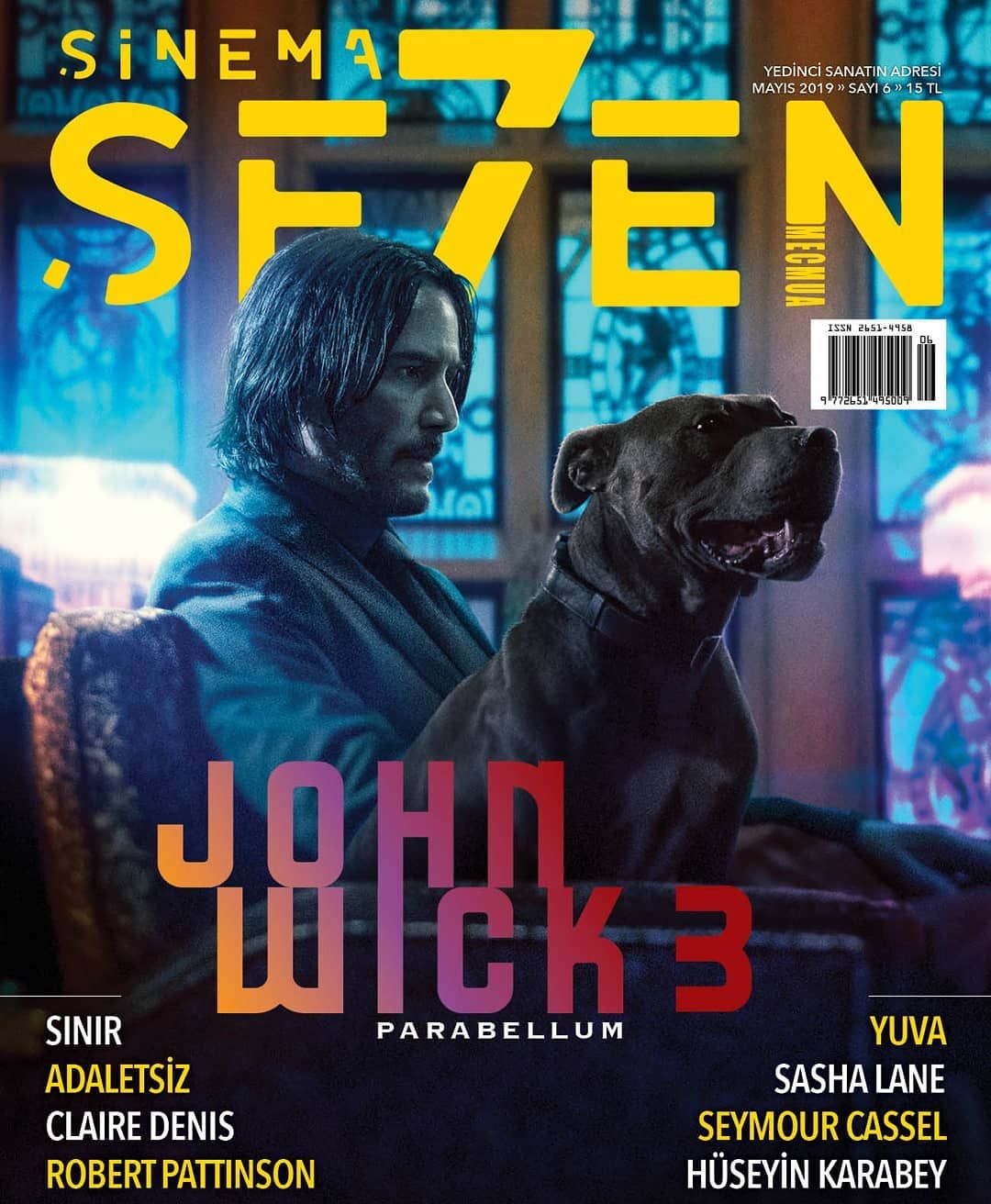 SINEMA SE7EN magazine side cover Issue 6  May 2019