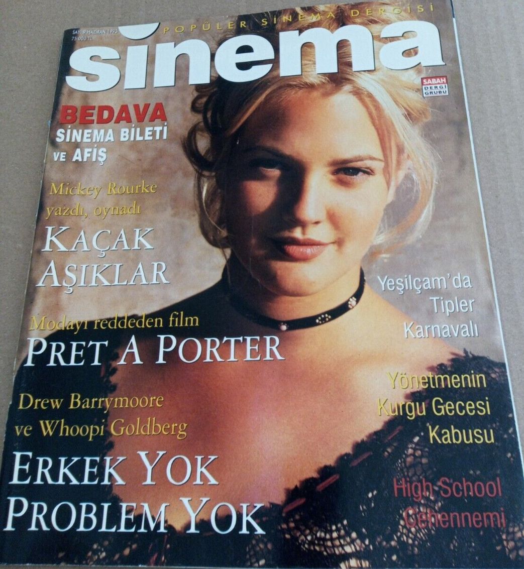 SINEMA magazine side cover Issue 9  June 1995
