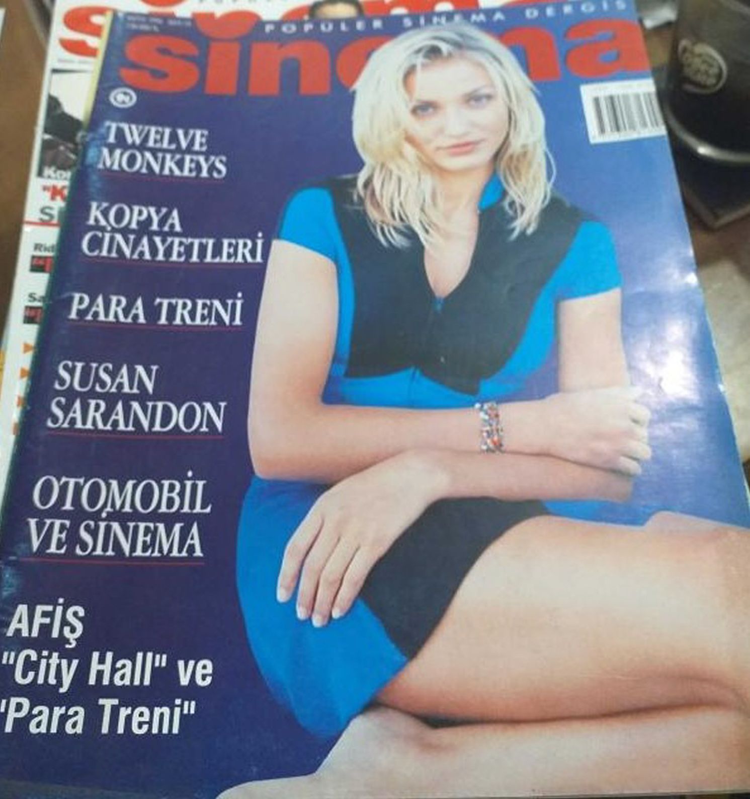 SINEMA magazine side cover Issue 19  May 1996