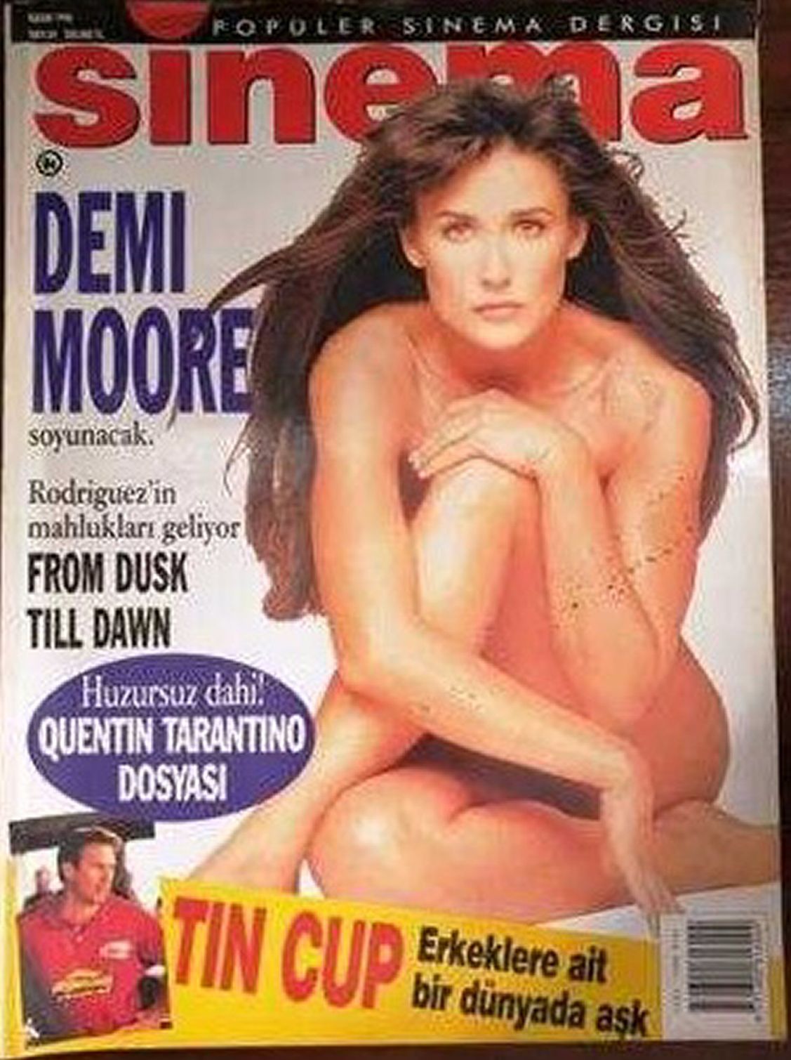 SINEMA magazine side cover Issue 24  November 1996