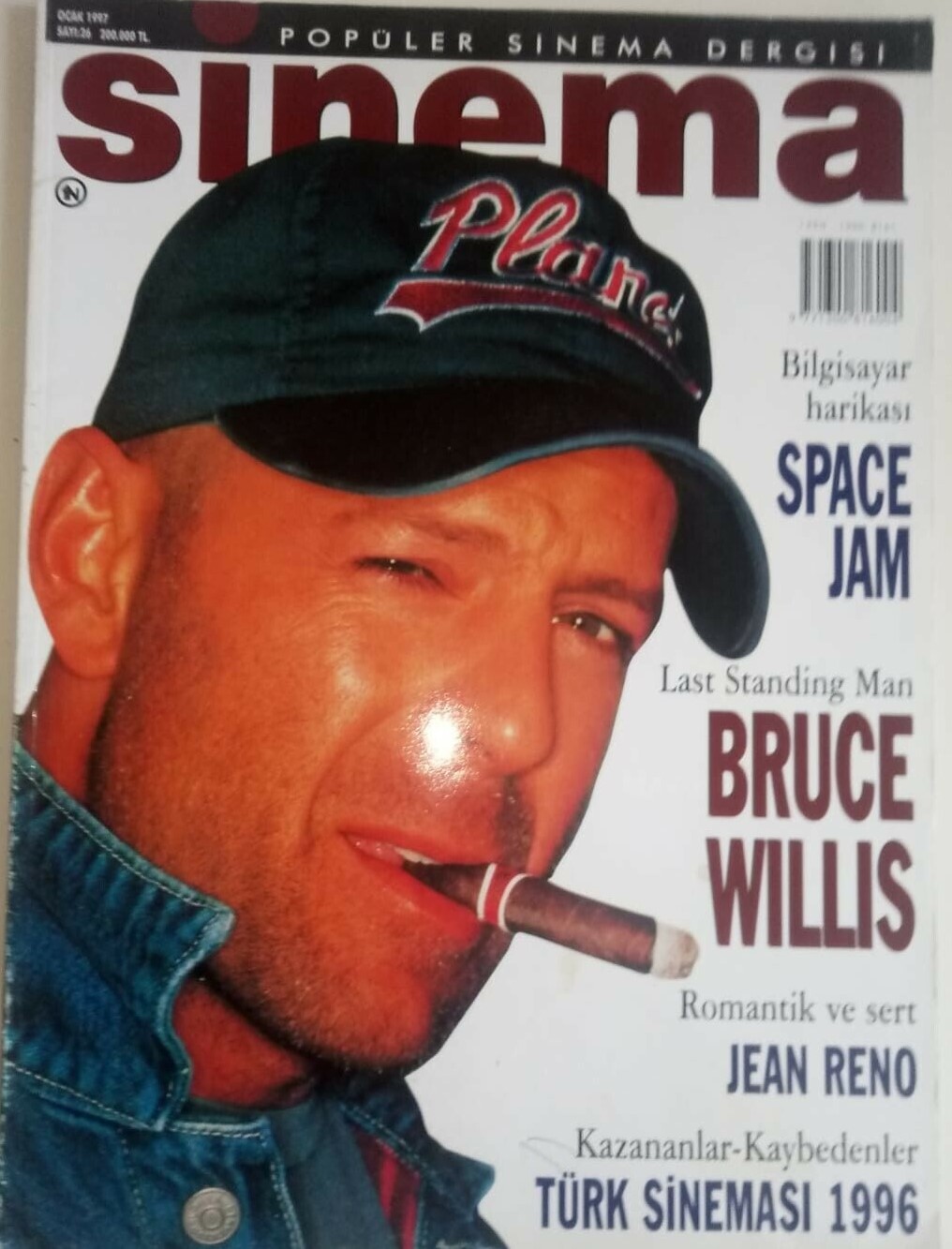 SINEMA magazine side cover Issue 26  January 1997