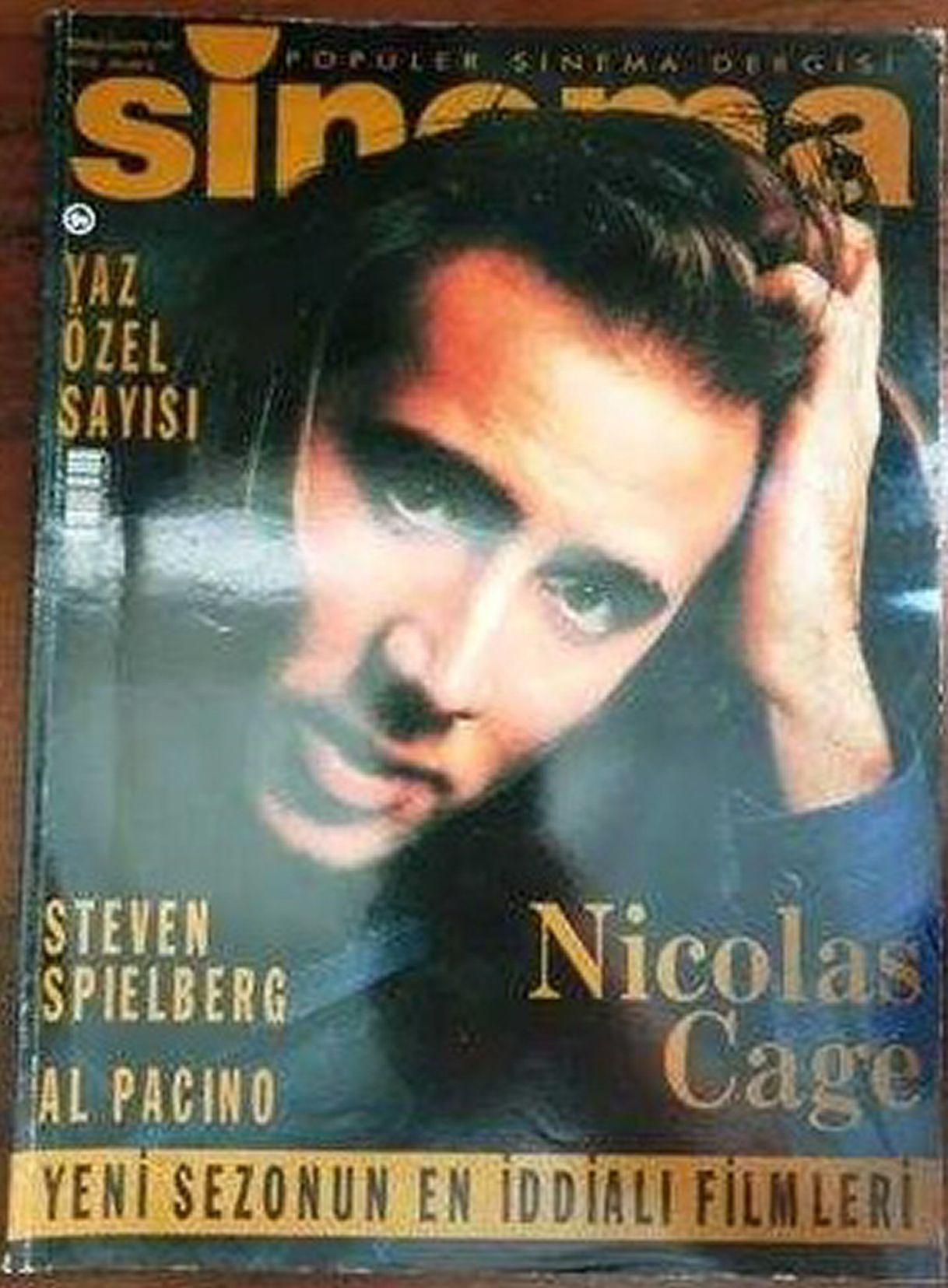 SINEMA magazine side cover Issue 32  July/August 1997