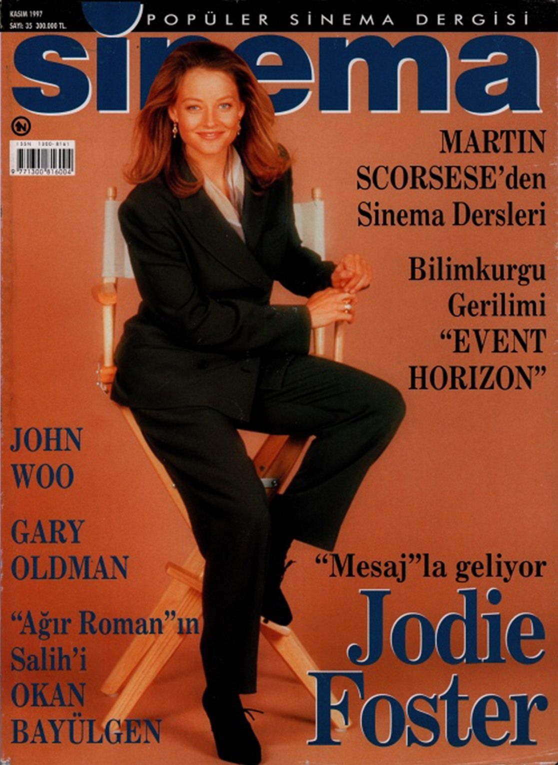 SINEMA magazine side cover Issue 35  November 1997