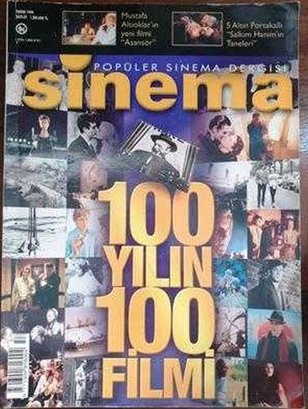 SINEMA magazine side cover Issue 57  November 1999