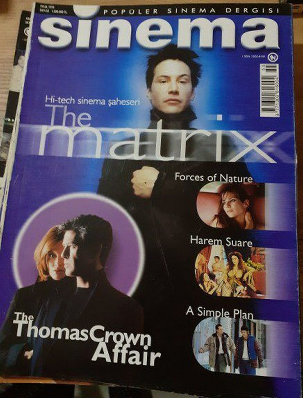 SINEMA magazine side cover Issue 55   1999