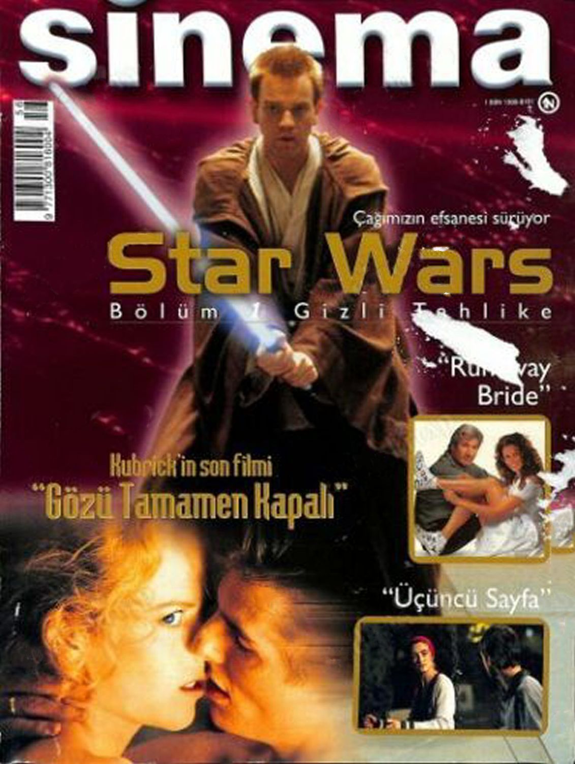 SINEMA magazine side cover Issue 56   1999