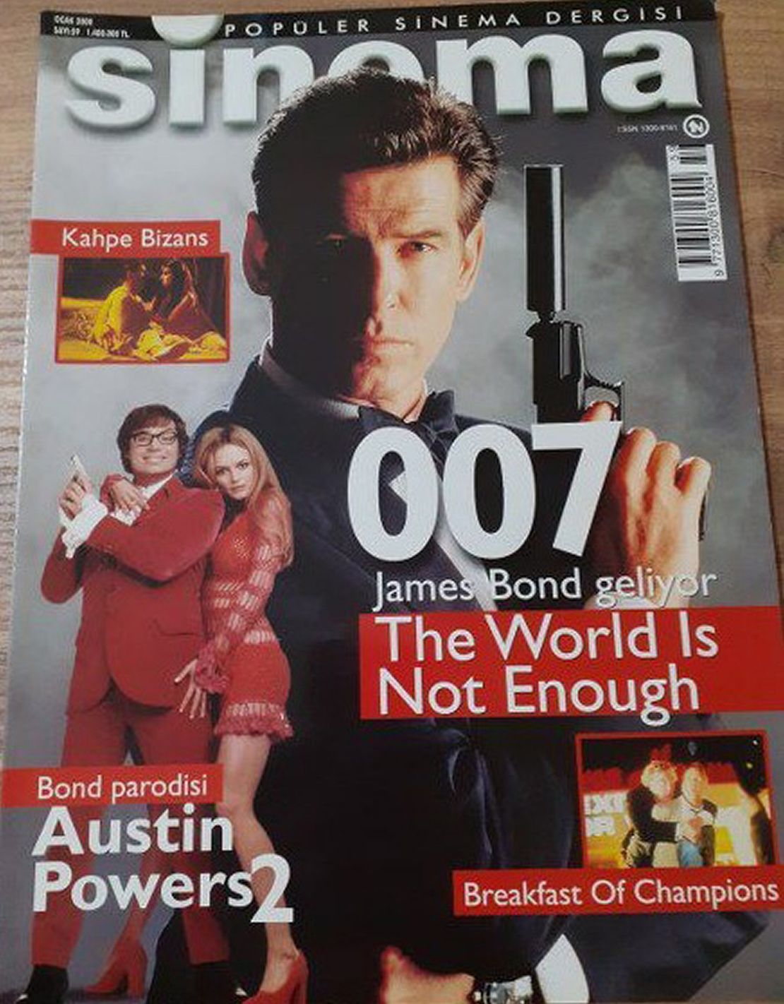 SINEMA magazine side cover Issue 59  January 2000