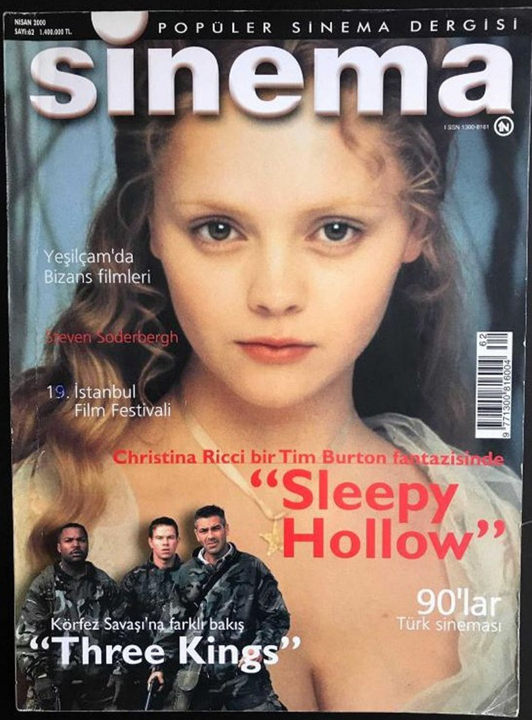 SINEMA magazine side cover Issue 62  April 2000