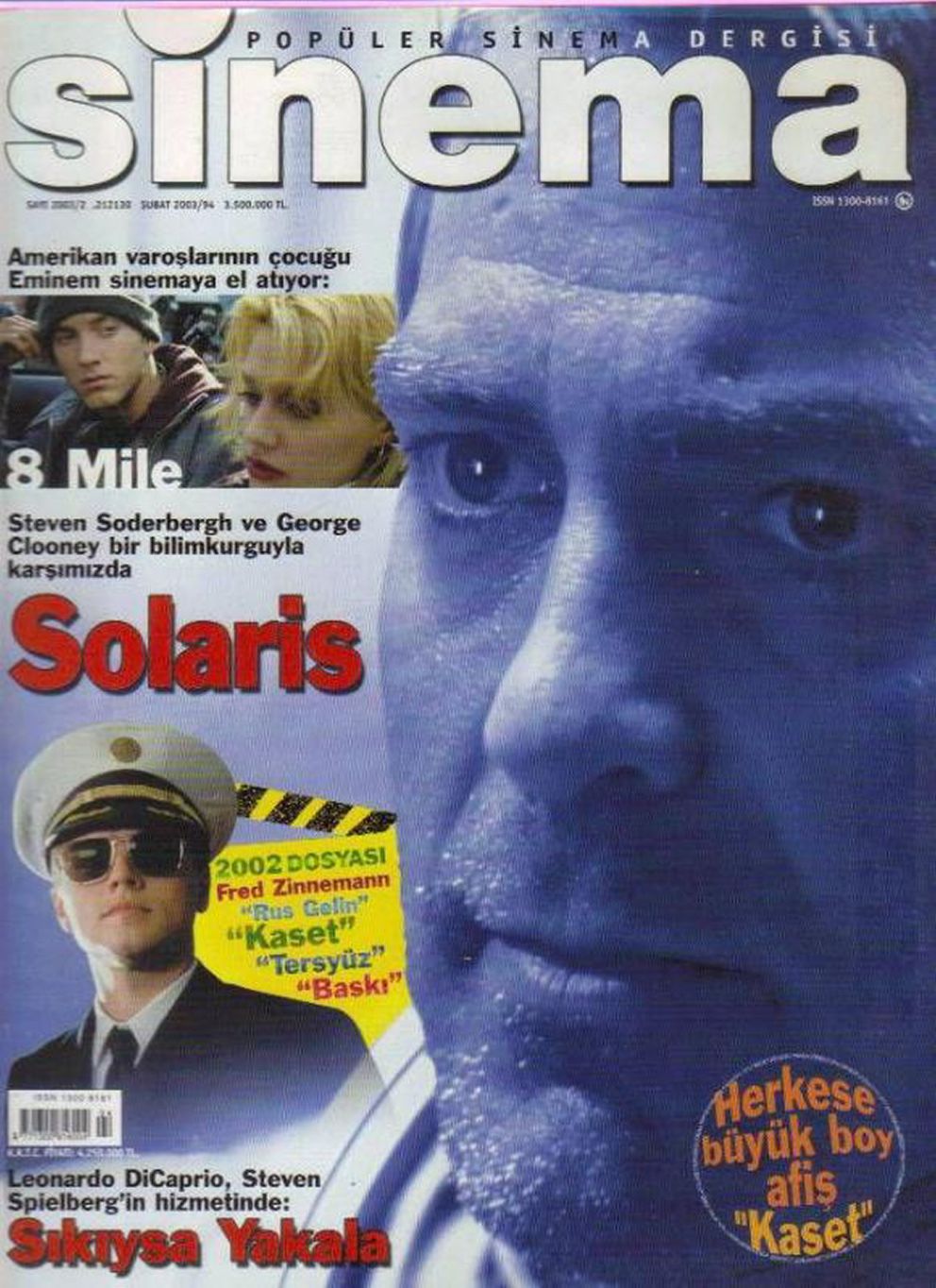 SINEMA magazine side cover Issue 94  February 2003