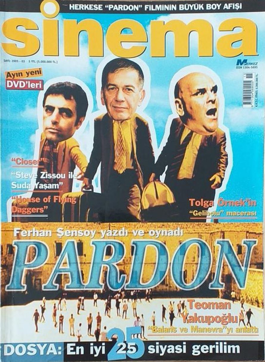 SINEMA magazine side cover  March 2005