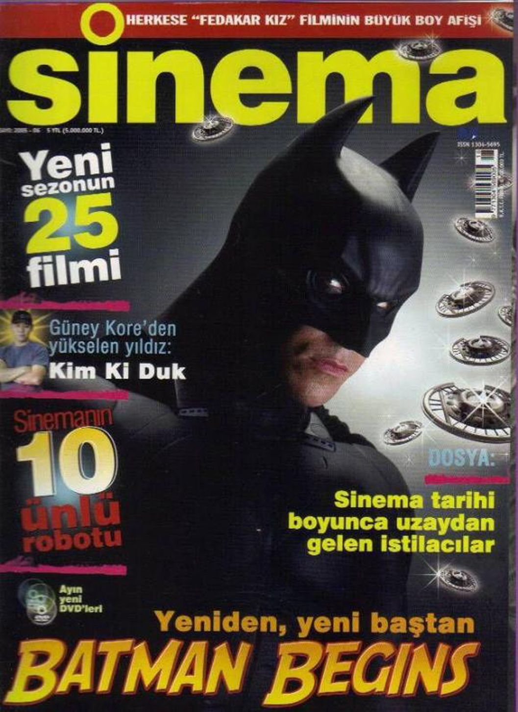 SINEMA magazine side cover  June 2005