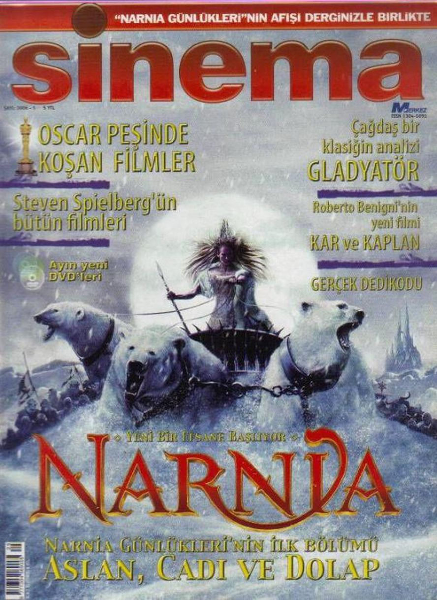 SINEMA magazine side cover  January 2006